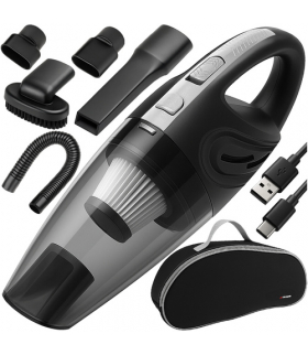 Odkurzacz samochodowy bezprzewodowy, ręczny, akumulatorowy, mocny, końcówki Xtrobb 26203 18327