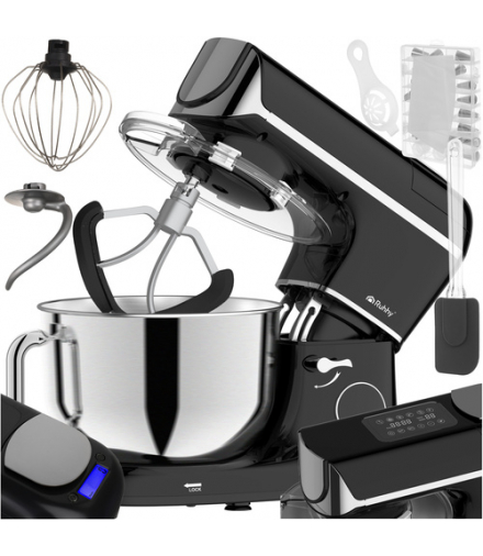 Robot planetarny kuchenny z podgrzewaną misą i wagą Ruhhy 25729 18341