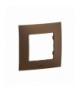 NOWE NILOE - RAMKA POJEDYNCZA BRĄZOWA (DARK BRONZE) LEGRAND NP111DB