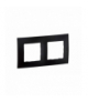 NOWE NILOE - RAMKA PODWÓJNA CZARNA (BLACK) LEGRAND NP112BK