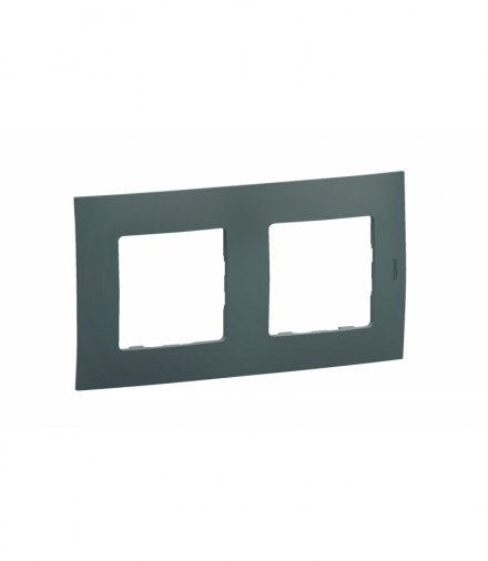 NOWE NILOE - RAMKA PODWÓJNA OLIWKOWA (OLIVE GREEN) LEGRAND NP112OL