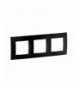 NOWE NILOE - RAMKA POTRÓJNA CZARNA (BLACK) LEGRAND NP113BK