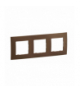 NOWE NILOE - RAMKA POTRÓJNA BRĄZOWA (DARK BRONZE) LEGRAND NP113DB