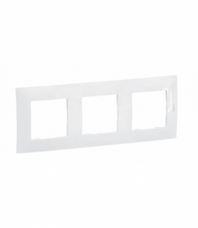 NOWE NILOE - RAMKA POTRÓJNA BIAŁA (WHITE) LEGRAND NP113WH