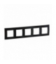 NOWE NILOE - RAMKA PIĘCIOKROTNA CZARNA (BLACK) LEGRAND NP115BK