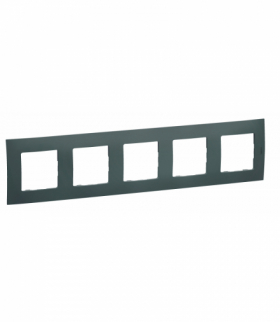 NOWE NILOE - RAMKA PIĘCIOKROTNA OLIWKOWA (OLIVE GREEN) LEGRAND NP115OL