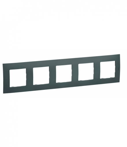 NOWE NILOE - RAMKA PIĘCIOKROTNA OLIWKOWA (OLIVE GREEN) LEGRAND NP115OL