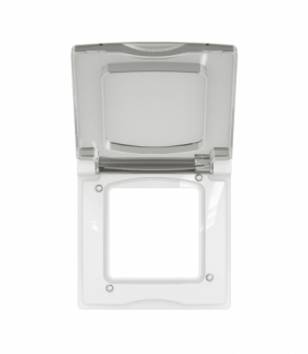 NOWE NILOE - RAMKA POJEDYNCZA IP44 BIAŁA LEGRAND NP116WH