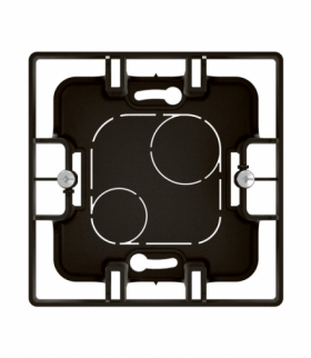 NOWE NILOE - PUSZKA NATYNKOWA POJEDYNCZA CZARNA LEGRAND NP161BK