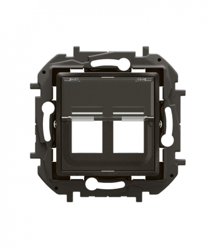 NOWE NILOE - ADAPTER DO ZŁĄCZY PODWÓJNYCH KEYSTONE CZARNY LEGRAND NP171BK