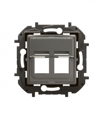 NOWE NILOE - ADAPTER DO ZŁĄCZY PODWÓJNYCH KEYSTONE STALOWY LEGRAND NP171MG