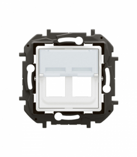 NOWE NILOE - ADAPTER DO ZŁĄCZY PODWÓJNYCH KEYSTONE BIAŁY LEGRAND NP171WH