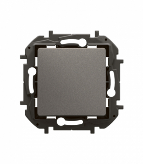 NOWE NILOE - PRZYCISK POJEDYNCZY 6 A STALOWY LEGRAND NP2310MG