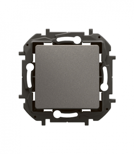 NOWE NILOE - PRZYCISK POJEDYNCZY 6 A STALOWY LEGRAND NP2310MG