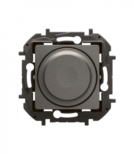 NOWE NILOE - ŚCIEMNIACZ OBROTOWY BEZ N 300 W STALOWY LEGRAND NP2411MG