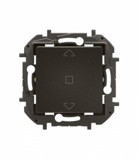 NOWE NILOE - ŁĄCZNIK BEZPOŚREDNIEGO STEROWANIA ROLETAMI 10 AX CZARNY LEGRAND NP2610BK