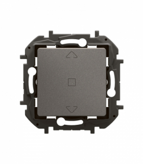 NOWE NILOE - ŁĄCZNIK BEZPOŚREDNIEGO STEROWANIA ROLETAMI 10 AX STALOWY LEGRAND NP2610MG