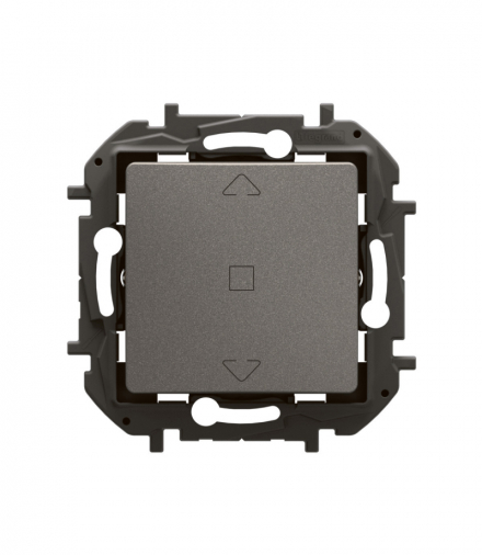 NOWE NILOE - ŁĄCZNIK BEZPOŚREDNIEGO STEROWANIA ROLETAMI 10 AX STALOWY LEGRAND NP2610MG