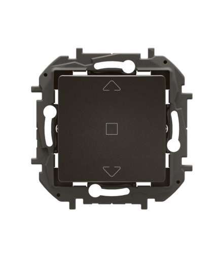 NOWE NILOE - PRZYCISK BEZPOŚREDNIEGO STEROWANIA ROLETAMI 6 A CZARNY LEGRAND NP2611BK