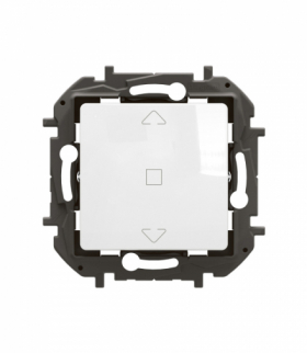 NOWE NILOE - PRZYCISK BEZPOŚREDNIEGO STEROWANIA ROLETAMI 6 A BIAŁY LEGRAND NP2611WH