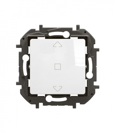 NOWE NILOE - PRZYCISK BEZPOŚREDNIEGO STEROWANIA ROLETAMI 6 A BIAŁY LEGRAND NP2611WH