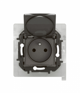 NOWE NILOE - GN 2P+Z Z PRZESŁONĄ IP44 ZACISKI AUTOMATYCZNE 16A-250V~ STALOWE LEGRAND NP3108MG