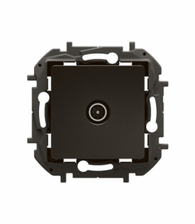 NOWE NILOE - GNIAZDO TV KOŃCOWE TYPU GWIAZDA 1,5 DB CZARNE LEGRAND NP4103BK