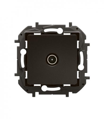 NOWE NILOE - GNIAZDO TV ZAKOŃCZENIOWE - MĘSKIE 10 DB CZARNE LEGRAND NP4104BK