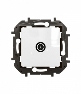 NOWE NILOE - GNIAZDO TV ZAKOŃCZENIOWE - MĘSKIE 10 DB BIAŁE LEGRAND NP4104WH