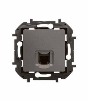 NOWE NILOE - GNIAZDO RJ 11 STALOWE LEGRAND NP421MG