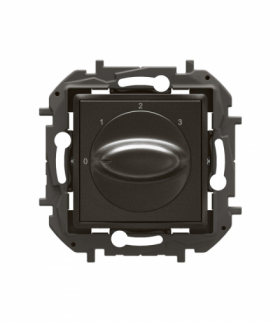 NOWE NILOE - ŁĄCZNIK WENTYLACJI 4 POZYCJE CZARNY LEGRAND NP660BK