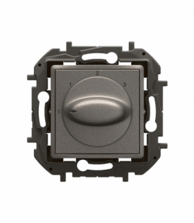 NOWE NILOE - ŁĄCZNIK WENTYLACJI 4 POZYCJE STALOWY LEGRAND NP660MG