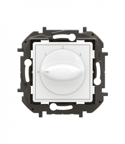 NOWE NILOE - ŁĄCZNIK WENTYLACJI 4 POZYCJE BIAŁY LEGRAND NP660WH