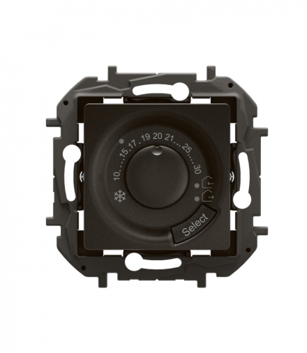 NOWE NILOE - TERMOSTAT ELEKTRONICZNY POKOJOWY CZARNY LEGRAND NP670BK