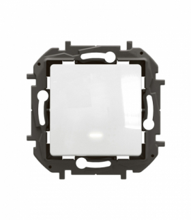 NOWE NILOE - ŁĄCZNIK SCHODOWY POJEDYNCZY PODŚWIETLANY 10 AX BIAŁY LEGRAND NP2211WH