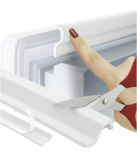 Uszczelka antyprzeciągowa biała Ruhhy 26271 18318