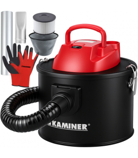 Odkurzacz przemysłowy, bezworkowy, do kominka, popiołu, gruzu, pieca, grilla, 10L ODK008-10L Kaminer 26240 18358