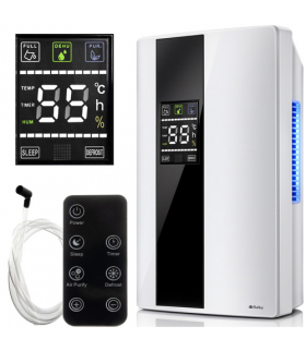 Osuszacz i oczyszczacz powietrza, pochłaniacz wilgoci, biały, Ruhhy 26627 18354