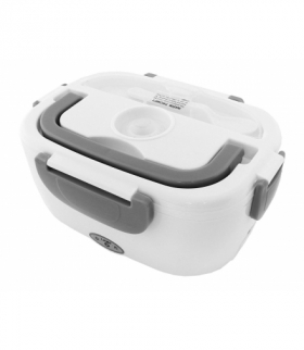 Lunchbox podgrzewany do 50°C, 1.1L, 40W, 230V, 23x17x10cm, biało-szary ATL AG479G