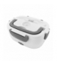 Lunchbox podgrzewany do 50°C, 1.1L, 40W, 230V, 23x17x10cm, biało-szary ATL AG479G