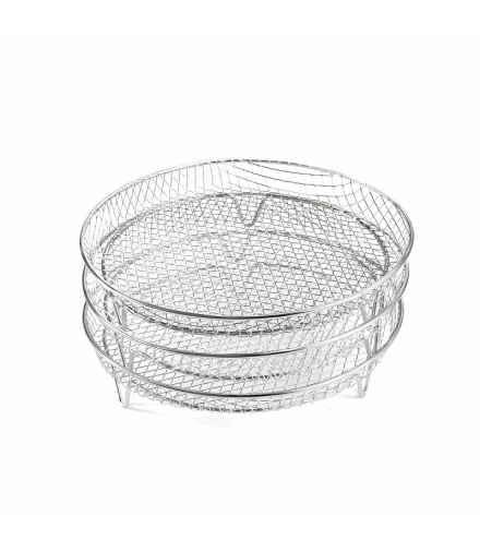 Ruszt do frytkownicy beztłuszczowej Air Fryer okrągły 3szt ATL DA359