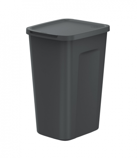 Kosz COMPACTA Q PLUS 50L, czarny Prosperplast CEN-90859