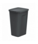 Kosz COMPACTA Q PLUS 50L, czarny Prosperplast CEN-90859