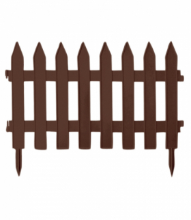 Płotek ogrodowy Garden Classic 3,5m brązowy IPŁSU2-R222 Prosperplast CEN-61396