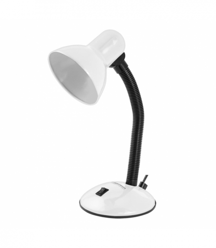 Lampka biurkowa E27 Arcturus biała Esperanza ESP-ELD107W