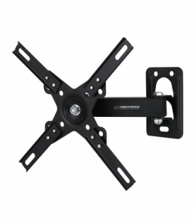 Uchwyt TV naścienny HORUS do telewizorów o przekątnej od 12” do 50”, max 20kg ERW011 Esperanza