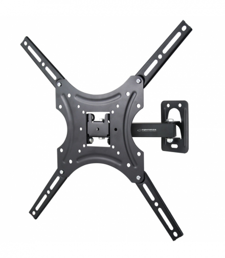 Uchwyt naścienny Esperanza PROTEUS do telewizorów w rozmiarze 26” do 70”, max 30kg, Esperanza ERW015