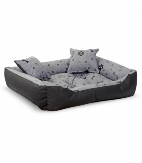 Legowisko kojec Kości 100 x 75 cm czarne Prestige AIO CEN-84450