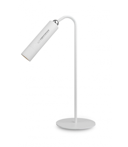3w1 Lampka biurkowa LED Agena, ładowalna, USB-C, biała Esperanza ESP-ELD118W