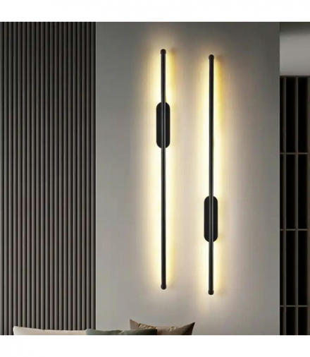 Lampa scienna czarna 100cm, 15W, 2000lm, 4000K (neutralna biel), czarna ATL ZD116